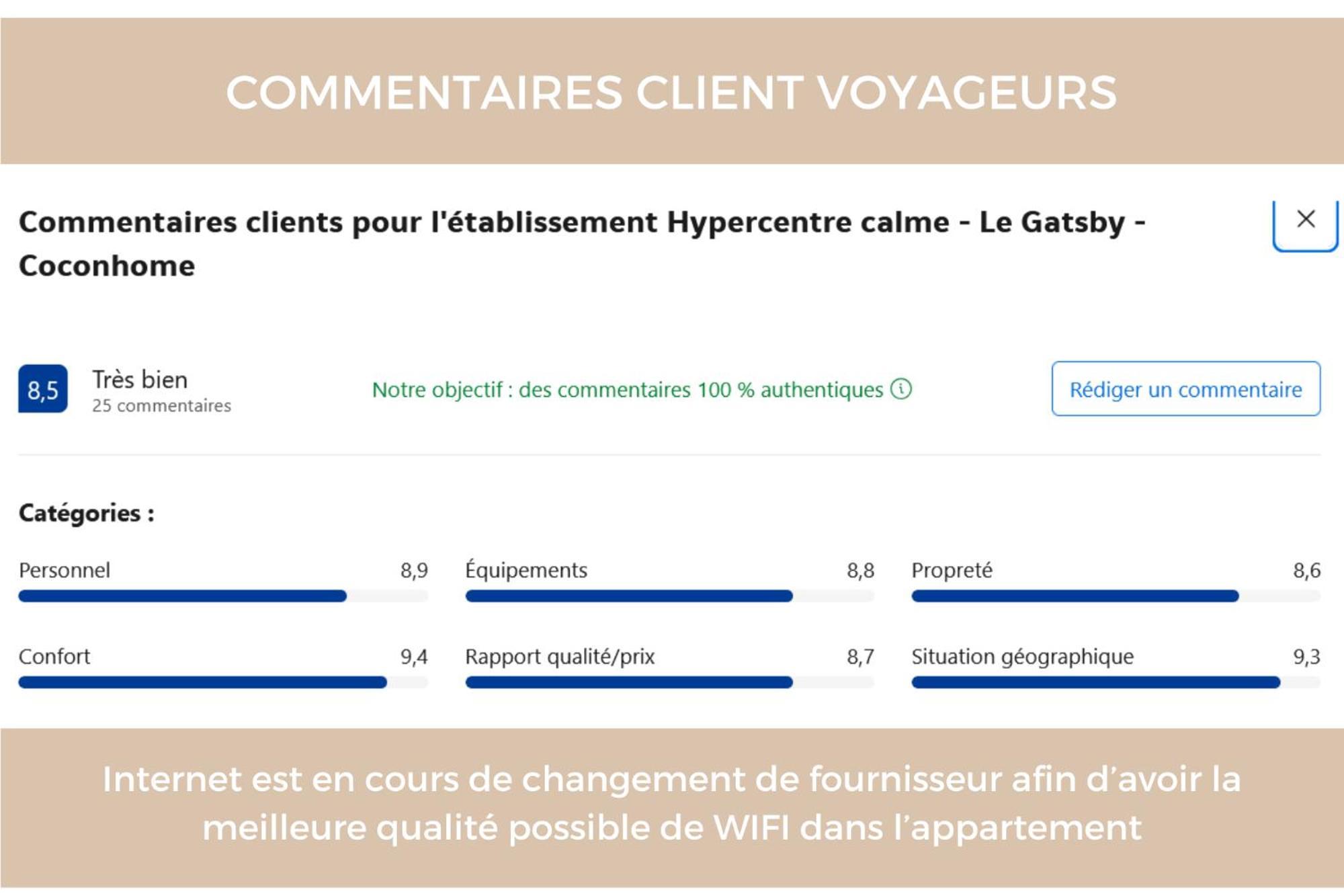 Hypercentre Calme - Le Gatsby - Coconhome Appartement *